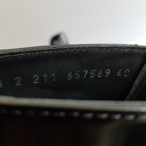 Alexander McQueen Patent Leather Combat Ankle Boot Size 40 Black - Picture 8 of 10